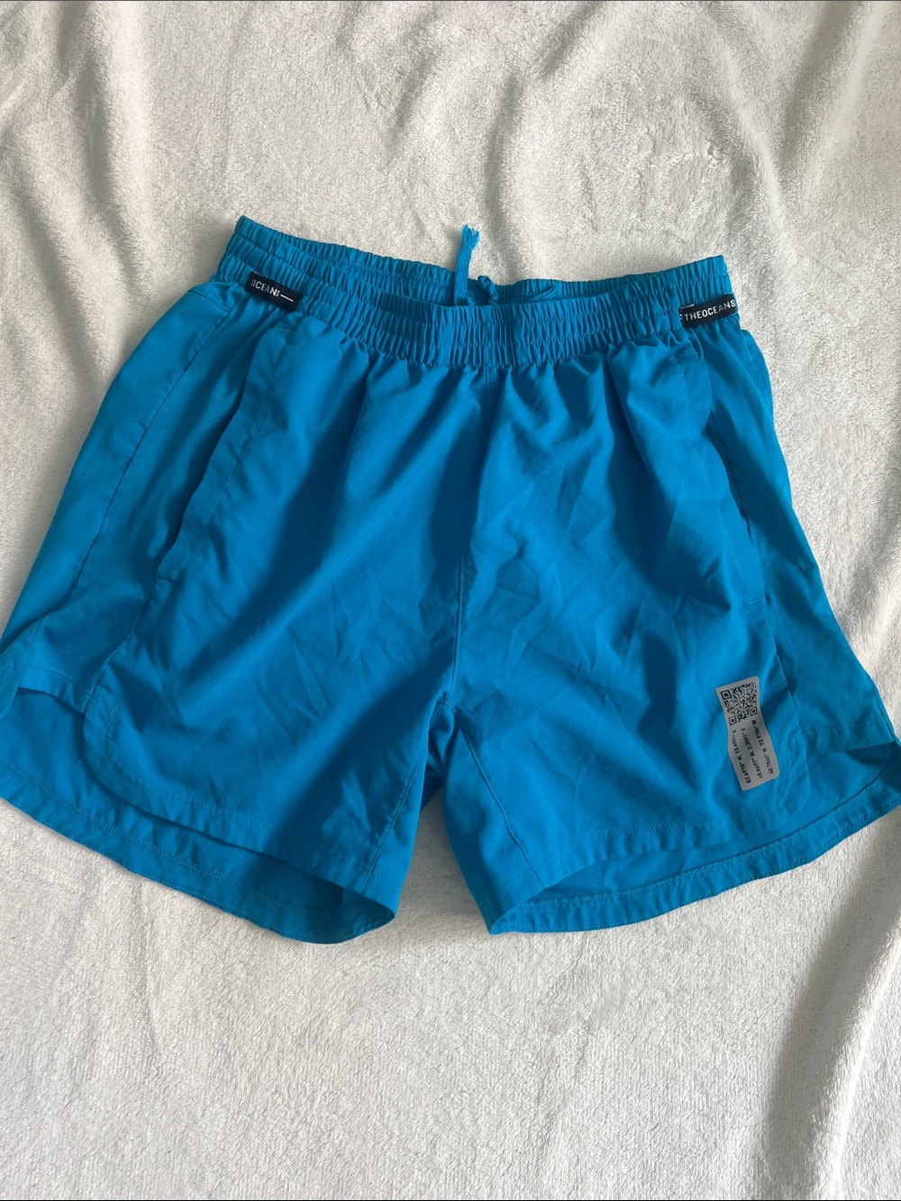 adidas Men's primeblue Athletic Shorts in Turquoise Blue
